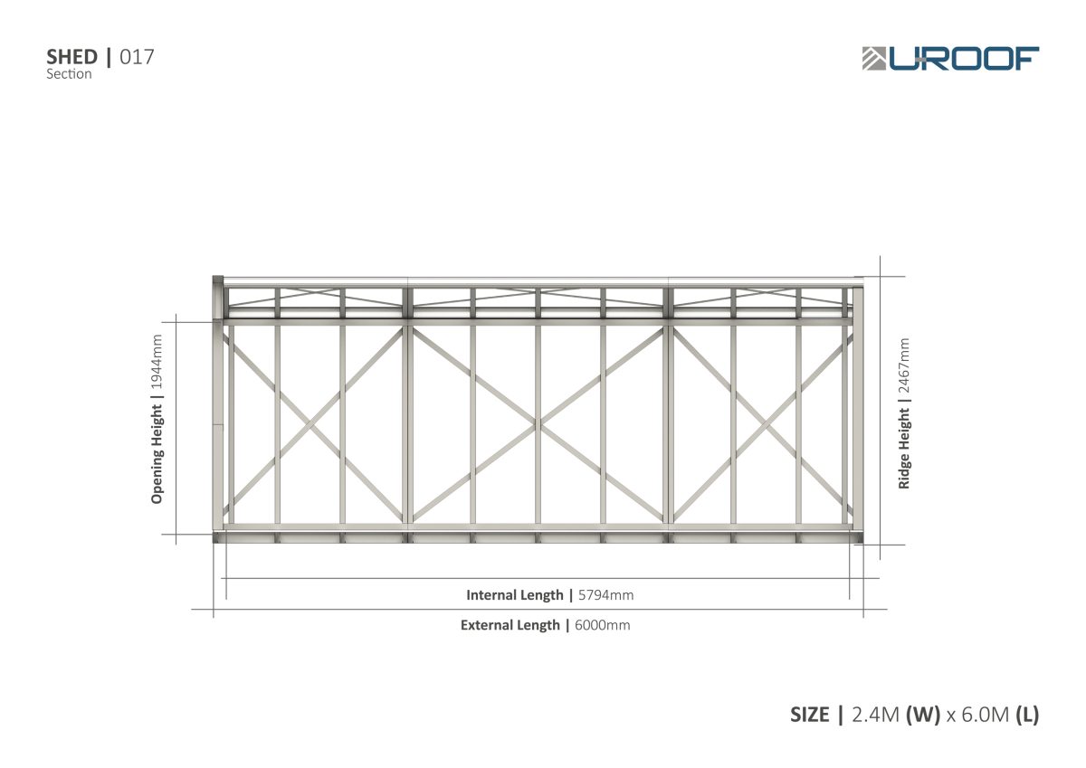 Sheds Shed Bases Shed 4800mm X 3600mm