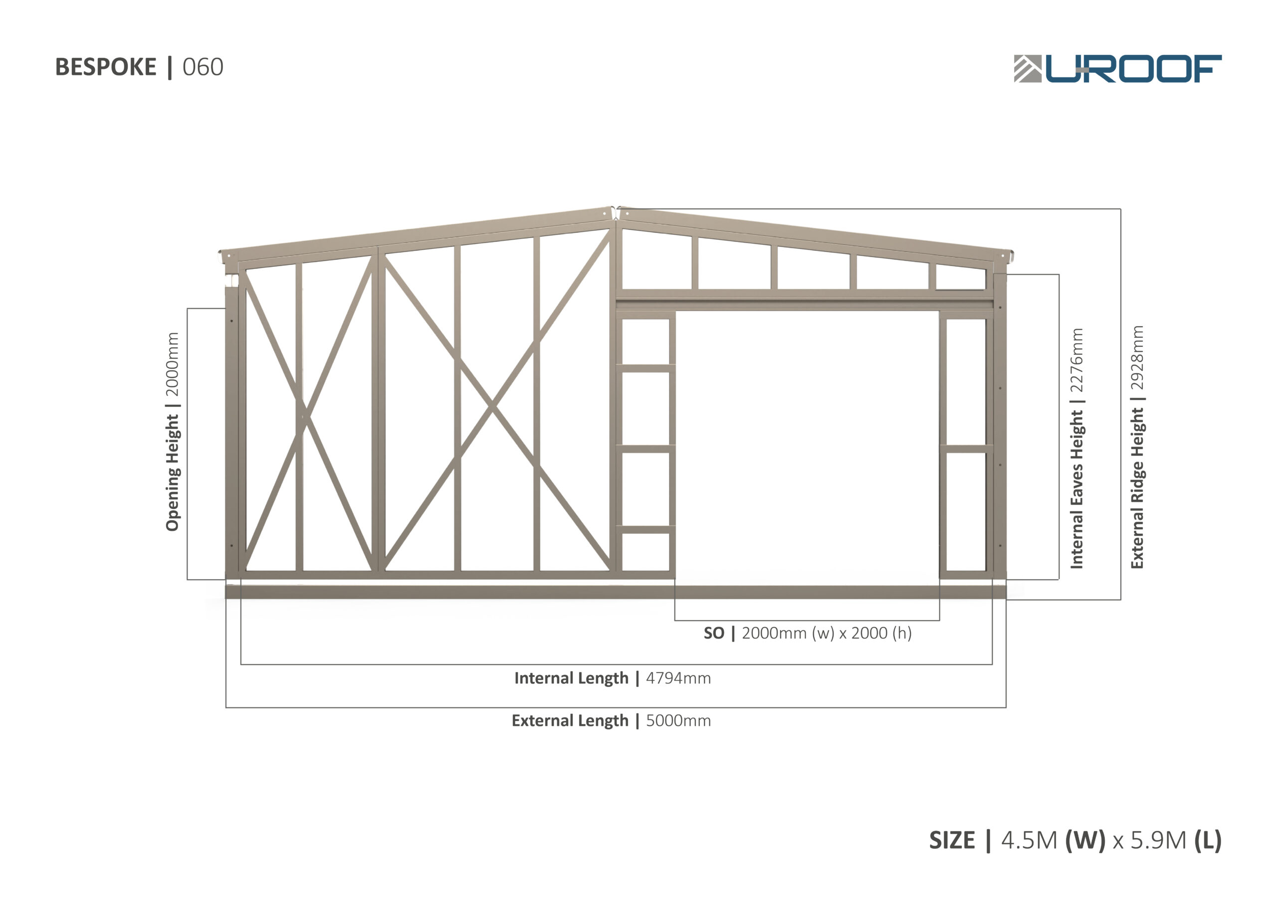 Bespoke Garden Room Bespoke 060 Bespoke 060 Section Ebay