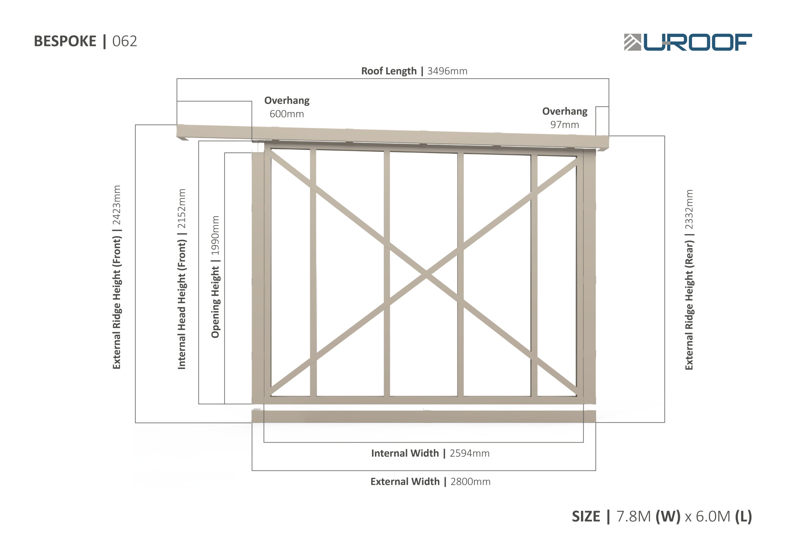 Bespoke Garden Room Bespoke 062 Bespoke 062 Section Ebay