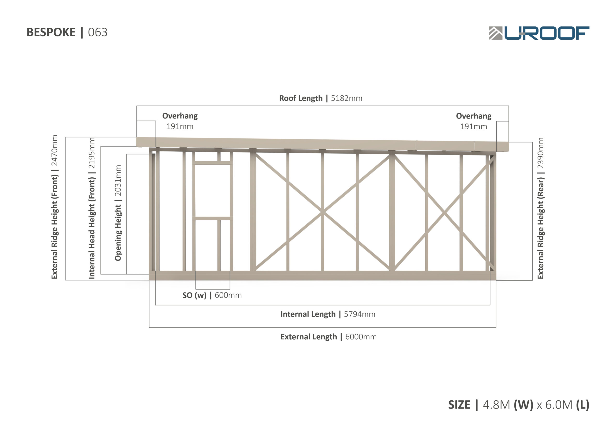 Bespoke Garden Room Bespoke 064 Bespoke 064 Section Ebay